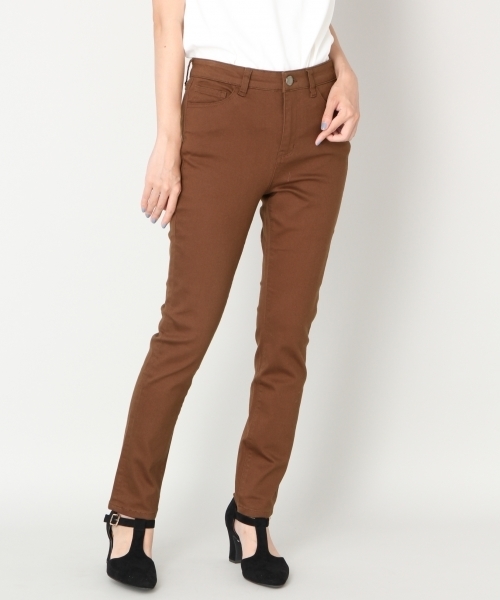 LOWRYS FARM（ローリーズファーム）の「カラースキニーパンツ 804599（その他パンツ・レディース・ブラウン/ベージュ/ブラック/ベージュ系その他・LARGE/X-SMALL/MEDIUM/SMALL）」の3枚目の写真