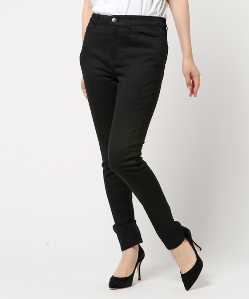 LOWRYS FARM（ローリーズファーム）の「カラースキニーパンツ 804599（その他パンツ・レディース・ブラウン/ベージュ/ブラック/ベージュ系その他・LARGE/X-SMALL/MEDIUM/SMALL）」の9枚目の写真