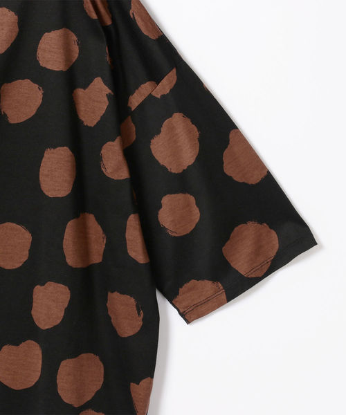 Jams / ドットプリント ハーフスリーブ Tシャツ <WOMEN> Jams / ドットプリント ハーフスリーブ Tシャツ <WOMEN>
