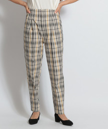 niko and... | チェックハイウエストパンツ(その他パンツ)