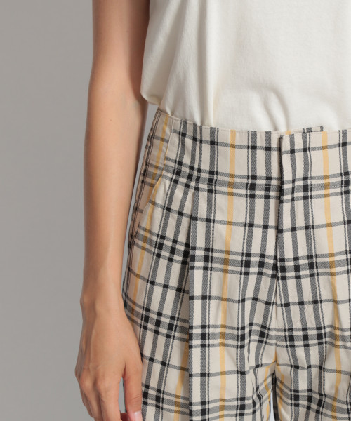 niko and...（ニコアンド）の「チェックハイウエストパンツ（その他パンツ・レディース・レッド/アイボリー/ベージュ・MEDIUM/LARGE）」の10枚目の写真