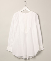 LOWRYS FARM | ノーカラーＬＧシャツ　811875(シャツ/ブラウス)
