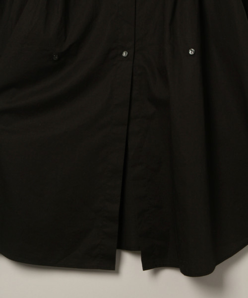 LOWRYS FARM(ローリーズファーム)の「ノーカラーLGシャツ 811875(シャツ/ブラウス・レディース・ブラック/オフホワイト/カーキ・FREE)」の8枚目の写真