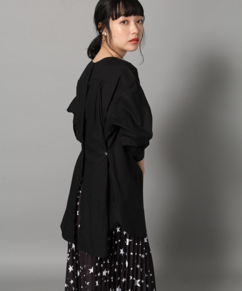 LOWRYS FARM(ローリーズファーム)の「ノーカラーLGシャツ 811875(シャツ/ブラウス・レディース・ブラック/オフホワイト/カーキ・FREE)」の17枚目の写真