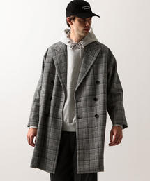 BEAUTY&YOUTH UNITED ARROWS | 【WEB限定】 by テックツイード チェック ジャストルーズ コート(チェスターコート)