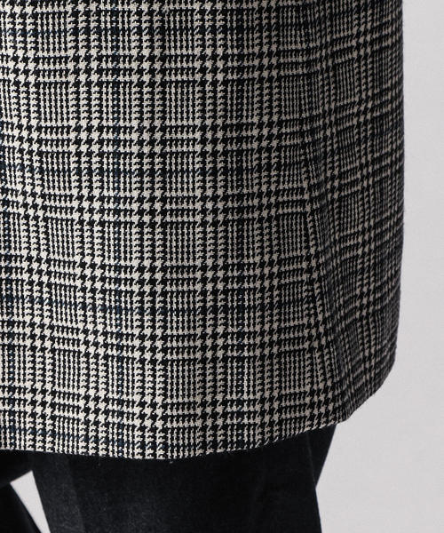 BEAUTY&YOUTH UNITED ARROWS（ビューティーアンドユースユナイテッドアローズ）の「【WEB限定】 by テックツイード チェック ジャストルーズ コート（チェスターコート・メンズ・その他2/その他1・LARGE/X-LARGE/MEDIUM/SMALL）」の7枚目の写真