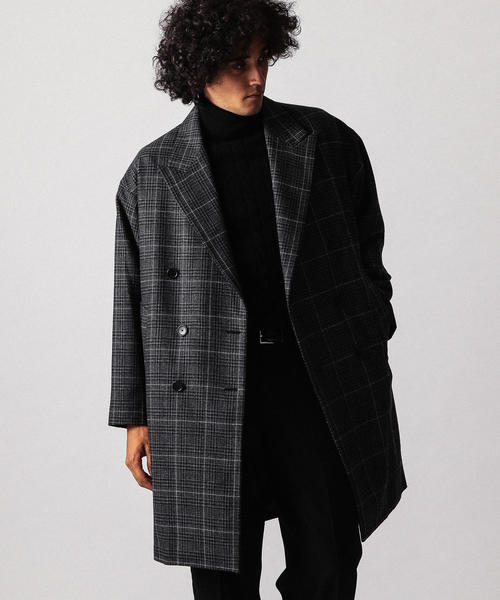 BEAUTY&YOUTH UNITED ARROWS（ビューティーアンドユースユナイテッドアローズ）の「【WEB限定】 by テックツイード チェック ジャストルーズ コート（チェスターコート・メンズ・その他2/その他1・LARGE/X-LARGE/MEDIUM/SMALL）」の11枚目の写真