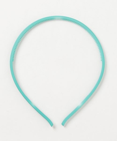 Fun & Daily（ファンアンドデイリー）の「F&D :  マットカラーナローカチューシャ（カチューシャ・レディース・ブラック/パープル/ピンク/イエロー/グリーン/マスタード・FREE）」の8枚目の写真