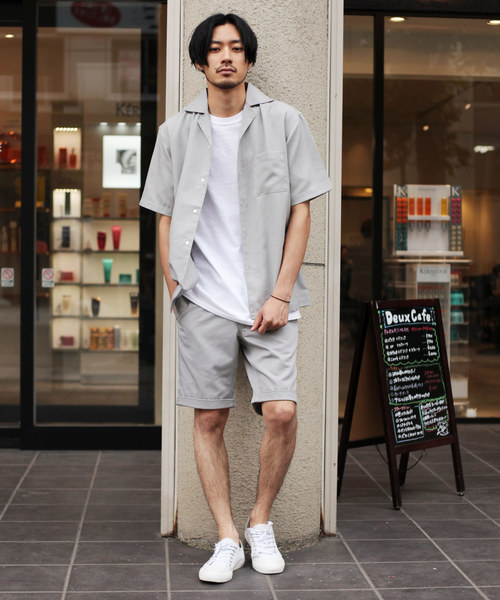 ZIP FIVE(ジップファイブ)の「T/Cツイルチノショートパンツ/チノ ショーツ(チノパンツ・メンズ・ホワイト/オリーブ/チャコール/杢グレー/ブルー/グレイッシュブルー/ネイビー/グリーン/グレー系その他/マスタード/サックスブルー/ブラック/ホワイト系その他/ベージュ/ベージュ系その他/ピンク/ブラウン・LARGE/MEDIUM/SMALL/X-LARGE/X-SMALL/XX-LARGE)」の20枚目の写真