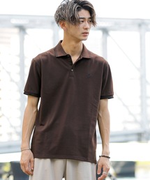 ADMIX/ATELIER SAB MEN（アドミックスアトリエサブメン）の「サマー 鹿ノ子 ／ ワンポイント 刺繍 半袖 ポロシャツ（ポロシャツ）」