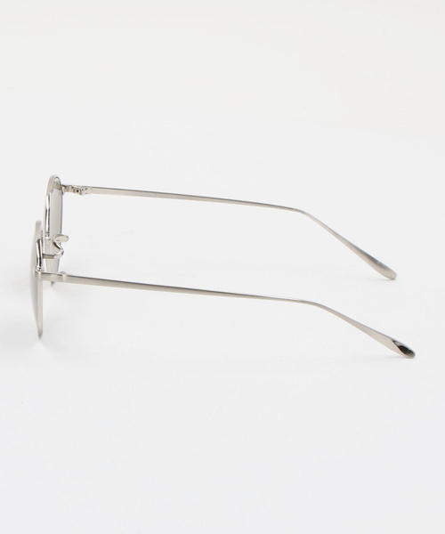 BEAUTY&YOUTH UNITED ARROWS（ビューティーアンドユースユナイテッドアローズ）の「BY ラウンドメタルサングラス ◆（サングラス・レディース・ゴールド/シルバー・FREE）」の3枚目の写真