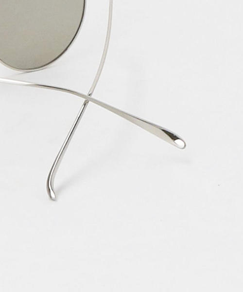 BEAUTY&YOUTH UNITED ARROWS（ビューティーアンドユースユナイテッドアローズ）の「BY ラウンドメタルサングラス ◆（サングラス・レディース・ゴールド/シルバー・FREE）」の8枚目の写真