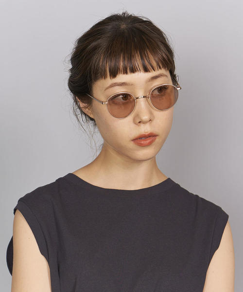 BEAUTY&YOUTH UNITED ARROWS（ビューティーアンドユースユナイテッドアローズ）の「BY ラウンドメタルサングラス ◆（サングラス・レディース・ゴールド/シルバー・FREE）」の10枚目の写真