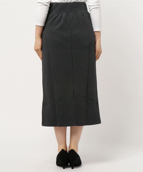 LOWRYS FARM(ローリーズファーム)の「ワッフルカットタイトスカート 833082(スカート・レディース・アイボリー/ブラック/チャコールグレー/ベージュ/パープル・LARGE/MEDIUM)」の9枚目の写真