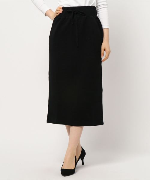 LOWRYS FARM(ローリーズファーム)の「ワッフルカットタイトスカート 833082(スカート・レディース・アイボリー/ブラック/チャコールグレー/ベージュ/パープル・LARGE/MEDIUM)」の12枚目の写真