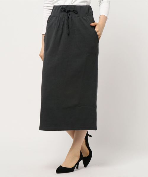 LOWRYS FARM(ローリーズファーム)の「ワッフルカットタイトスカート 833082(スカート・レディース・アイボリー/ブラック/チャコールグレー/ベージュ/パープル・LARGE/MEDIUM)」の10枚目の写真