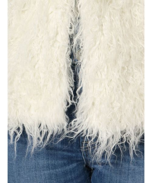 GYDA（ジェイダ）の「フェイクファーベスト（ベスト・レディース・ベージュ/オフホワイト/その他1・FREE）」の16枚目の写真