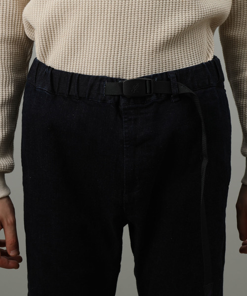 Gramicci（グラミチ）の「【GRAMICCI/グラミチ】別注デニムジョガーパンツ（デニムパンツ・メンズ・ブラック/ブルー/ネイビー・S/M/L）」の8枚目の写真