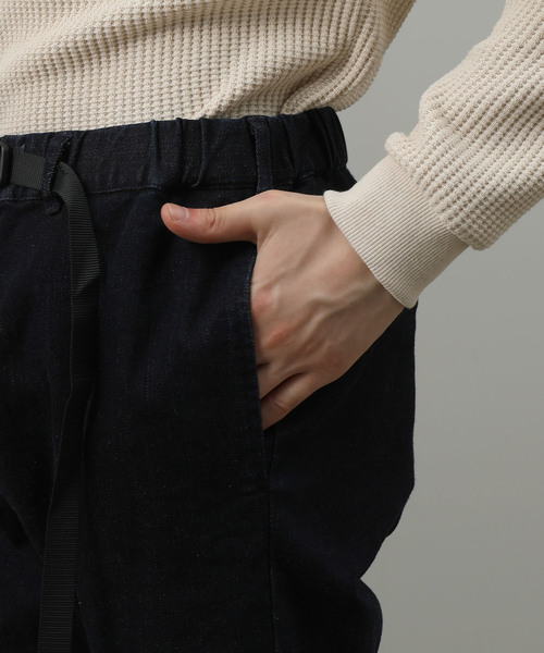 Gramicci（グラミチ）の「【GRAMICCI/グラミチ】別注デニムジョガーパンツ（デニムパンツ・メンズ・ブラック/ブルー/ネイビー・S/M/L）」の5枚目の写真