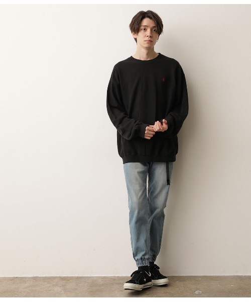 Gramicci（グラミチ）の「【GRAMICCI/グラミチ】別注デニムジョガーパンツ（デニムパンツ・メンズ・ブラック/ブルー/ネイビー・S/M/L）」の21枚目の写真