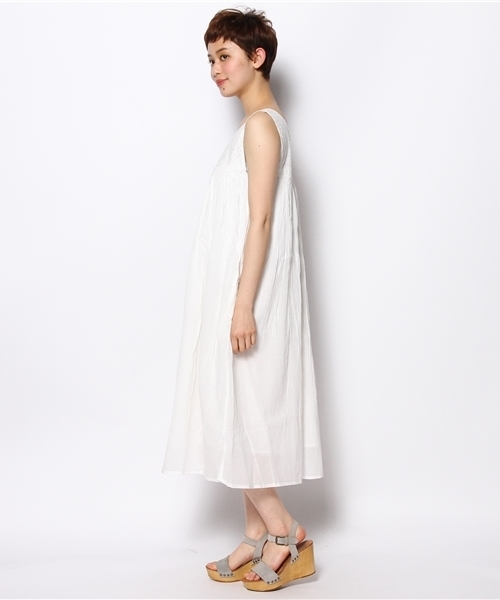 Kastane（カスタネ）の「【Kastane】スモーネワンピース（ワンピース・レディース・レッド/ライトブルー/ホワイト・FREE）」の9枚目の写真