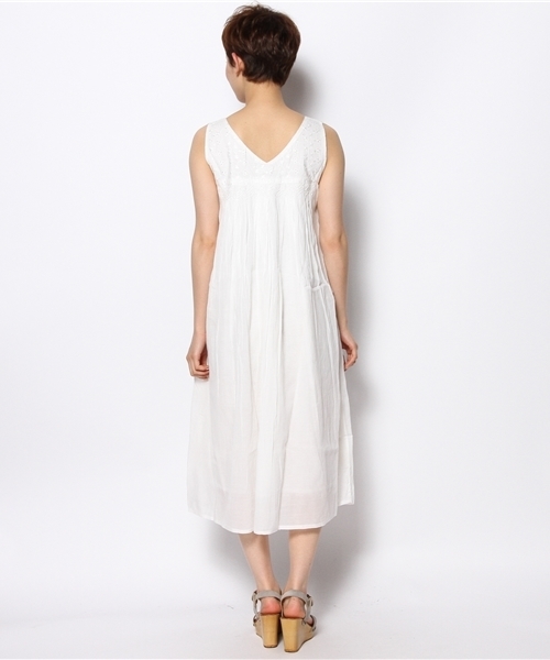 Kastane（カスタネ）の「【Kastane】スモーネワンピース（ワンピース・レディース・レッド/ライトブルー/ホワイト・FREE）」の10枚目の写真