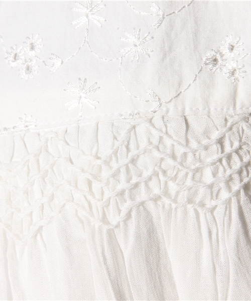 Kastane（カスタネ）の「【Kastane】スモーネワンピース（ワンピース・レディース・レッド/ライトブルー/ホワイト・FREE）」の15枚目の写真