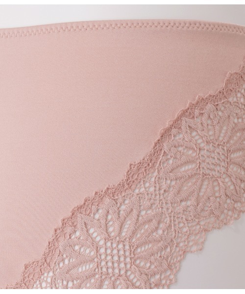 PEACH JOHN（ピーチジョン）の「スマートショーツ（ショーツ・レディース・ブラック/ブラウン/ピンク/ライトグリーン/アイボリー/レンガ/レッド/ミント/ピンクベージュ/ネイビー/ラベンダー/クリーム/コーラルピンク/ブルー/ダークネイビー/ダークラベンダー/モカ/ボルドー/グレー・SMALL/MEDIUM/LARGE）」の21枚目の写真