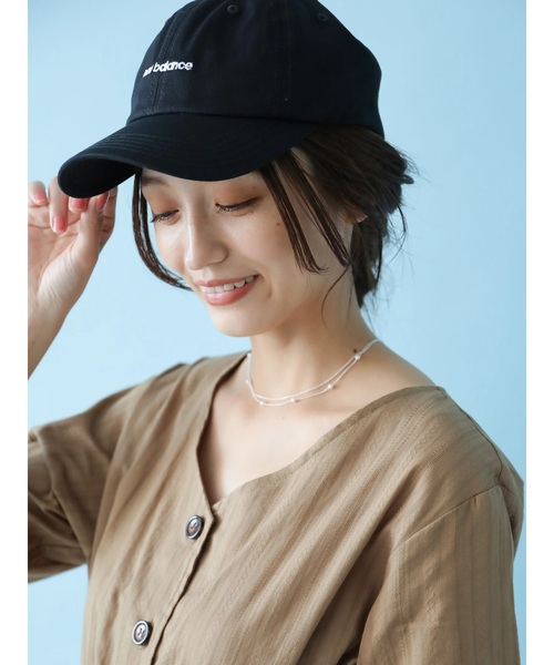 NEW BALANCE(ニューバランス)の「newbalance×earth CAP 〇(キャップ・レディース・ブラック/ブラウン/ベージュ系その他・FREE)」の2枚目の写真