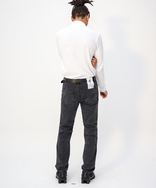 OY（オーワイ）の「ベーシックポーラロングTシャツ/カットソー（Tシャツ/カットソー・メンズ・ホワイト/ブラック/レッド・FREE）」の6枚目の写真