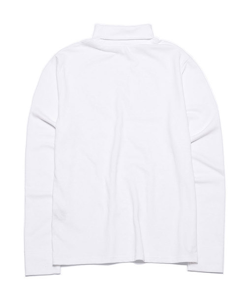 OY（オーワイ）の「ベーシックポーラロングTシャツ/カットソー（Tシャツ/カットソー・メンズ・ホワイト/ブラック/レッド・FREE）」の18枚目の写真