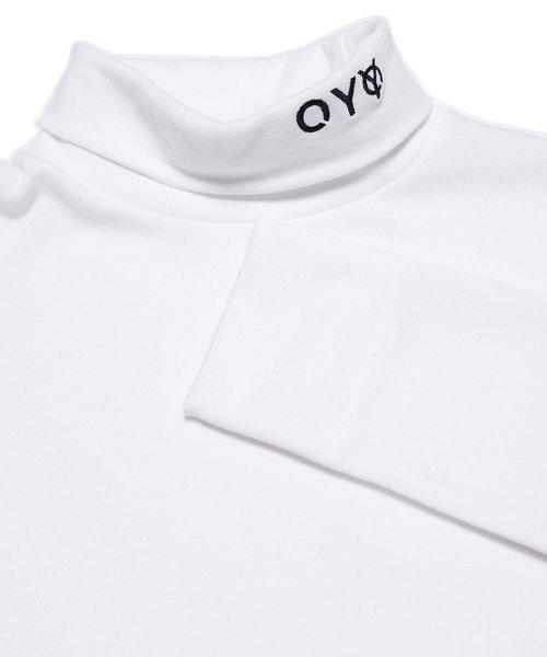 OY（オーワイ）の「ベーシックポーラロングTシャツ/カットソー（Tシャツ/カットソー・メンズ・ホワイト/ブラック/レッド・FREE）」の19枚目の写真