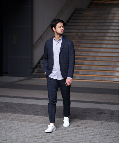 edifice 黒とグレーのチェック柄スラックス edifice 黒とグレーのチェック柄スラックス メンズ】チェックパンツ