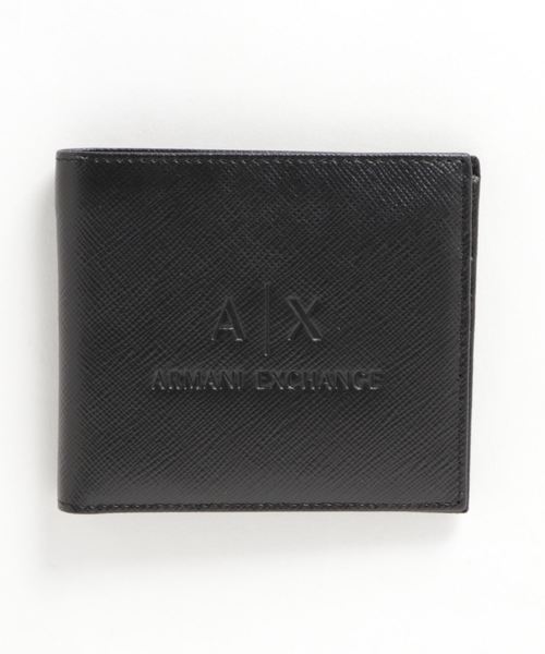 A Xアルマーニ A エクスチェンジ Exchange アルマーニエクスチェンジ のファッション 二つ折り財布 Cc223 を購入できます A 二つ折り財布 財布 Xエンボスロゴ Armani A Xエンボスロゴ