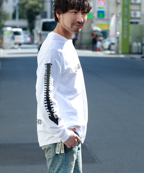 DECOY&CO.(デコイアンドシーオー)の「デコイアンドシーオー コレイジャスロングTシャツ(Tシャツ/カットソー・メンズ・ホワイト/ブラック・MEDIUM/LARGE/X-LARGE)」の15枚目の写真