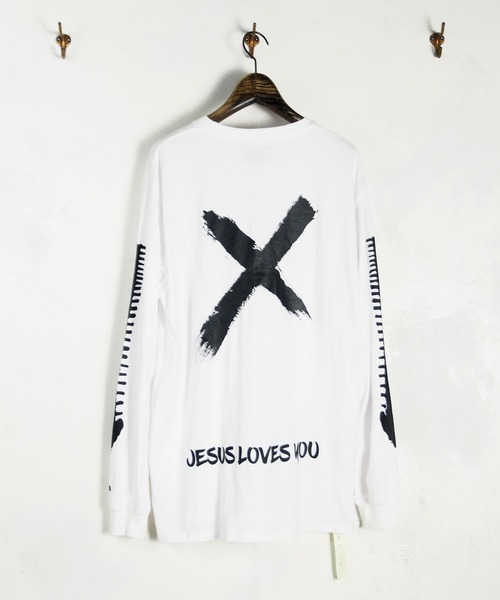 DECOY&CO.(デコイアンドシーオー)の「デコイアンドシーオー コレイジャスロングTシャツ(Tシャツ/カットソー・メンズ・ホワイト/ブラック・MEDIUM/LARGE/X-LARGE)」の10枚目の写真