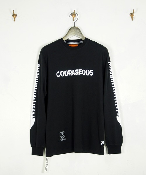 DECOY&CO.(デコイアンドシーオー)の「デコイアンドシーオー コレイジャスロングTシャツ(Tシャツ/カットソー・メンズ・ホワイト/ブラック・MEDIUM/LARGE/X-LARGE)」の9枚目の写真