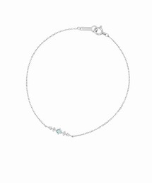 4℃ | K10ホワイトゴールドブレスレット(ブレスレット)