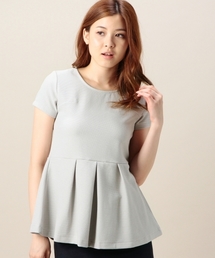 BEAUTY&YOUTH UNITED ARROWS | BYSF ラッセルぺプラムチュニックプルオーバー ◆(Tシャツ/カットソー)