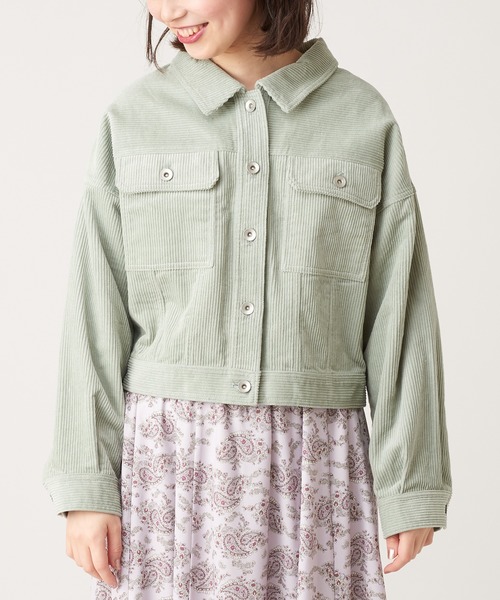 natural couture（ナチュラルクチュール）の「春コールコンパクトショートブルゾン（ブルゾン・レディース・ベージュ/アイボリー/ミント・FREE）」の17枚目の写真