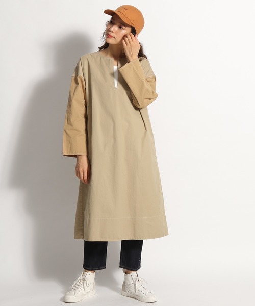 ワンピース niko_niko_ niko and - 新品・未使用 ニコアンド シャツワンピースの通販