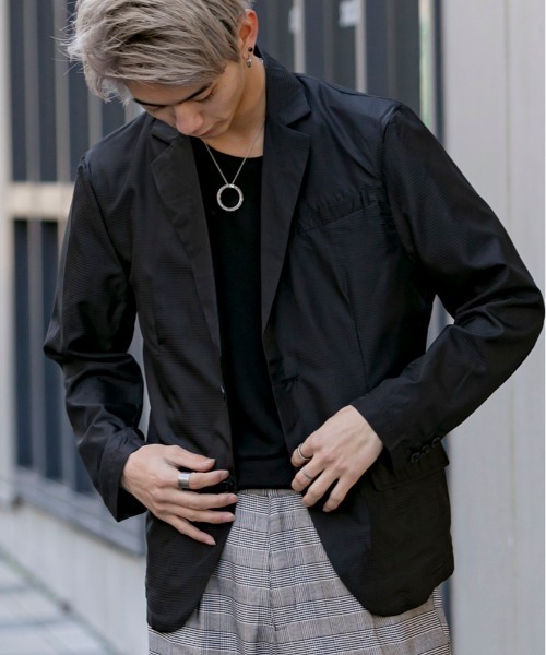 Beno（ビーノ）の「クールエアーベント / スタイリッシュ コンパクト ライト テーラード ジャケット（テーラードジャケット・メンズ・ブラック/ネイビー・LL/M/L）」の20枚目の写真