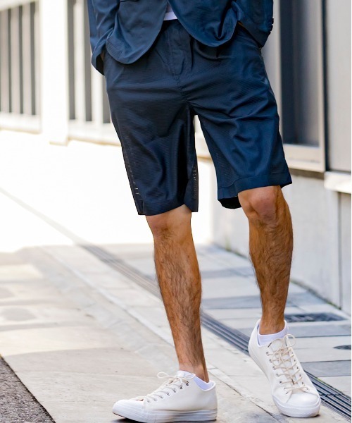 Beno（ビーノ）の「クールエアーベント / スタイリッシュ コンパクト ライト テーラード ジャケット（テーラードジャケット・メンズ・ブラック/ネイビー・LL/M/L）」の5枚目の写真