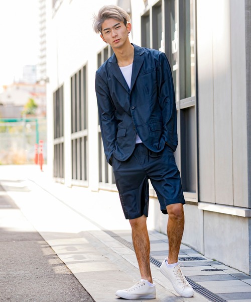 Beno（ビーノ）の「クールエアーベント / スタイリッシュ コンパクト ライト テーラード ジャケット（テーラードジャケット・メンズ・ブラック/ネイビー・LL/M/L）」の6枚目の写真