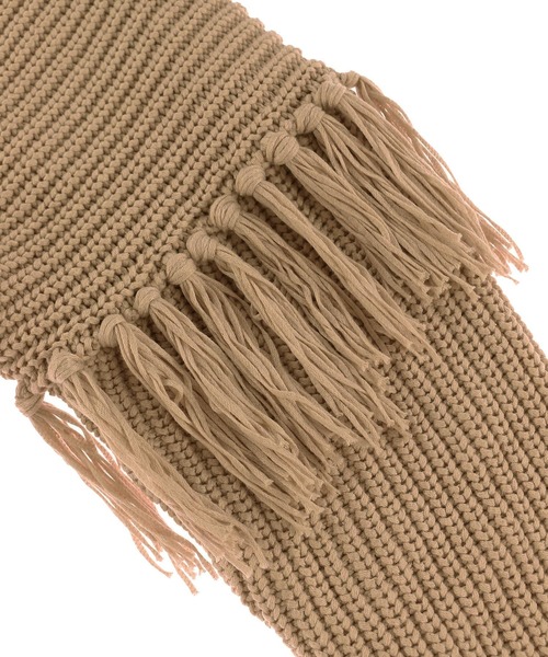 ALEXIA STAM（アリシアスタン）の「Double Pocket Fringe Knit