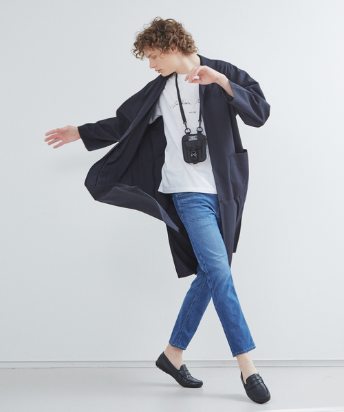 ABAHOUSE GRAY（アバハウスグレイ）の「【MEI】スモール ポーチ（トートバッグ・メンズ・ブラック/ネイビー/ブラウン/グレー・フリー）」の20枚目の写真