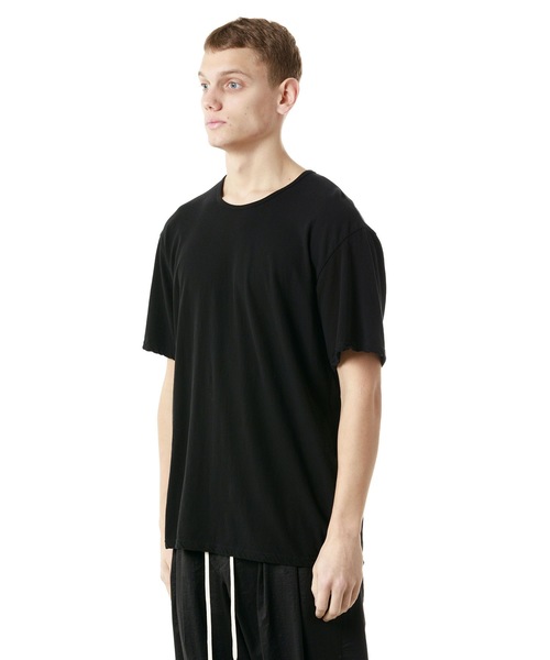 KAZUYUKI KUMAGAI ATTACHMENT（カズユキクマガイアタッチメント）の「フレスカ40/-天竺 クルーネックS/S（Tシャツ/カットソー・メンズ・オフホワイト/イエロー/ライトグリーン/ベージュ/ブラック/ホワイト・1/2/3）」の14枚目の写真