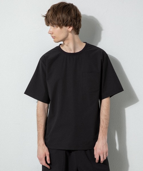 YARD PLUS(ヤードプリュス)の「YARD PLUS クイックドライ軽量Tシャツ(Tシャツ/カットソー・メンズ・ブラック/ネイビー/カーキ/その他・MEDIUM/LARGE)」の15枚目の写真