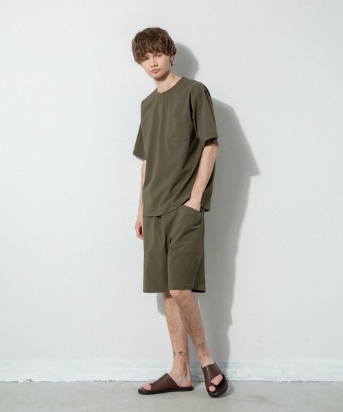 YARD PLUS(ヤードプリュス)の「YARD PLUS クイックドライ軽量Tシャツ(Tシャツ/カットソー・メンズ・ブラック/ネイビー/カーキ/その他・MEDIUM/LARGE)」の11枚目の写真