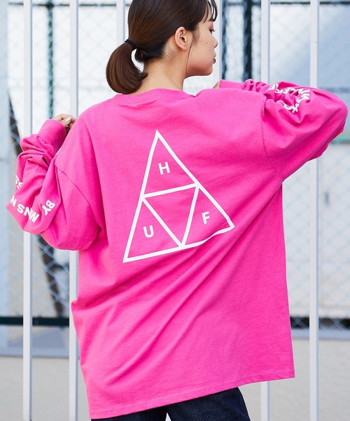 HUF（ハフ）の「HUF/ハフ ESSENTIALS TT L/S TEE ロンT（Tシャツ